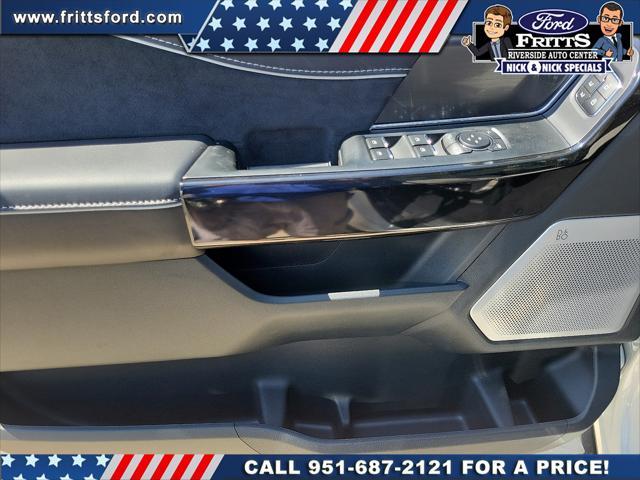 new 2025 Ford F-150 Lightning car, priced at $89,385