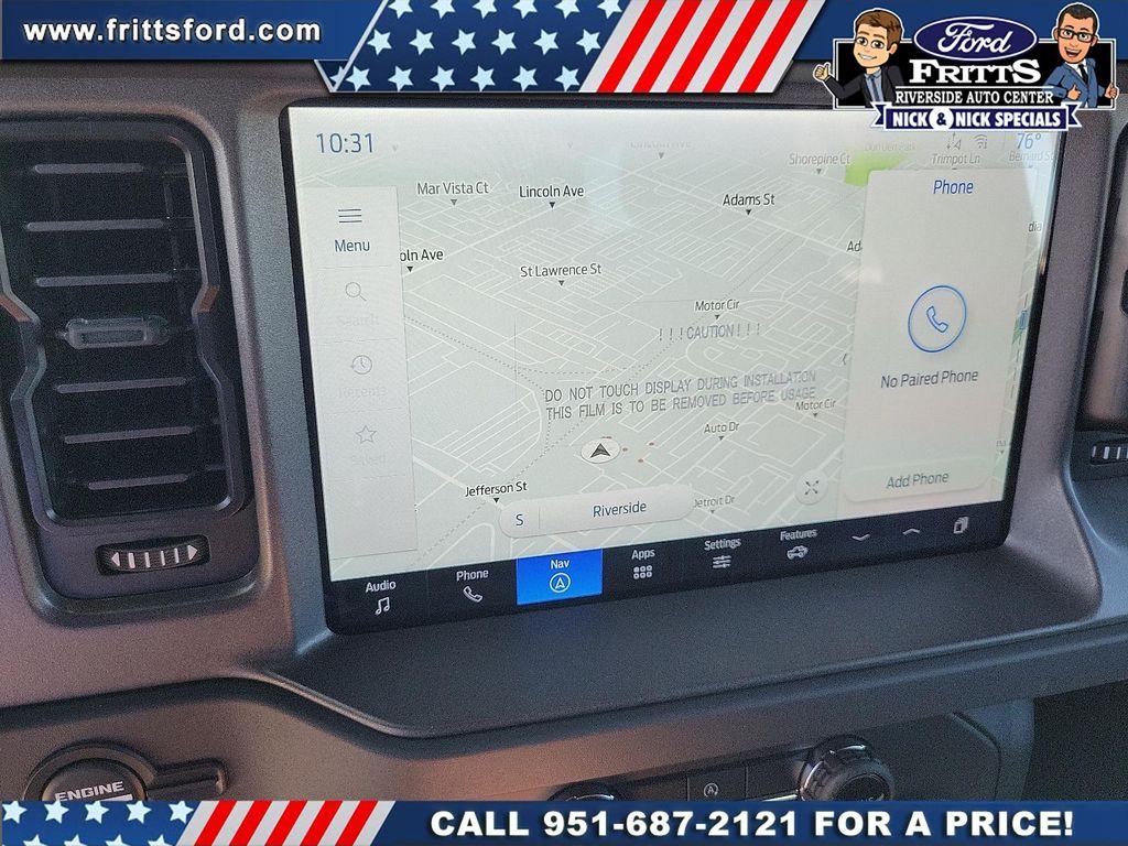 new 2025 Ford Bronco car, priced at $47,226