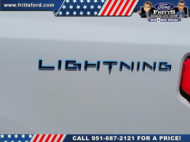 new 2024 Ford F-150 Lightning car, priced at $74,701