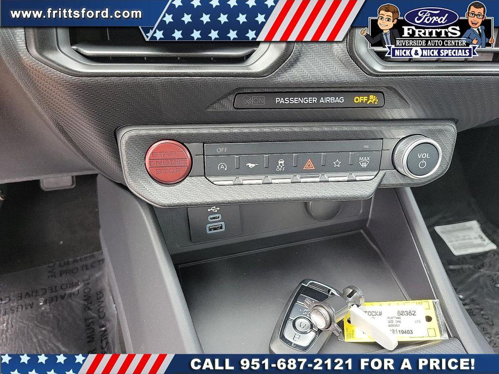 new 2025 Ford Mustang car, priced at $33,050