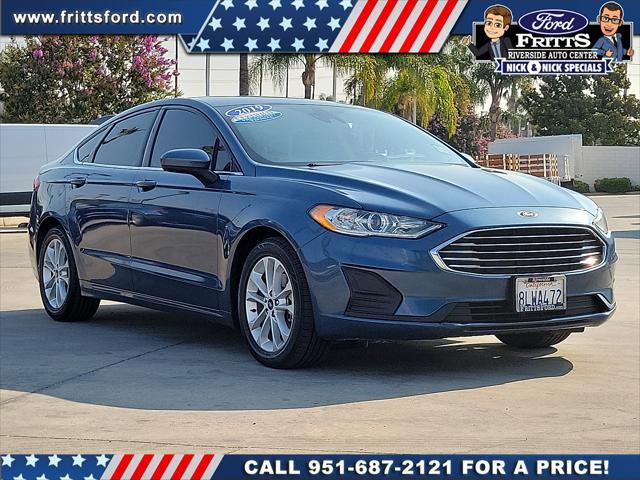 used 2019 Ford Fusion car, priced at $17,180