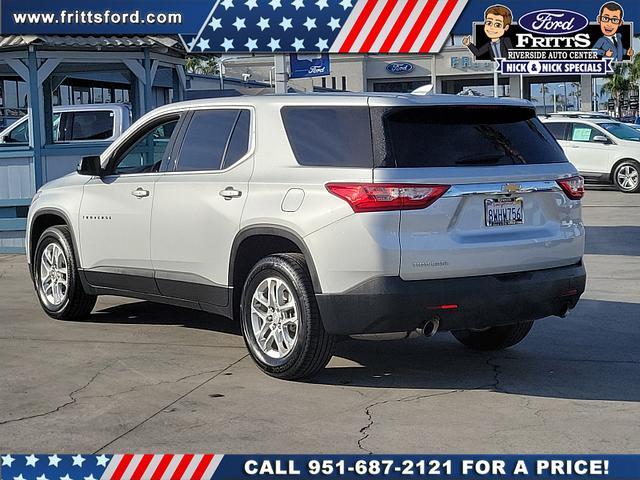 used 2021 Chevrolet Traverse car, priced at $27,004