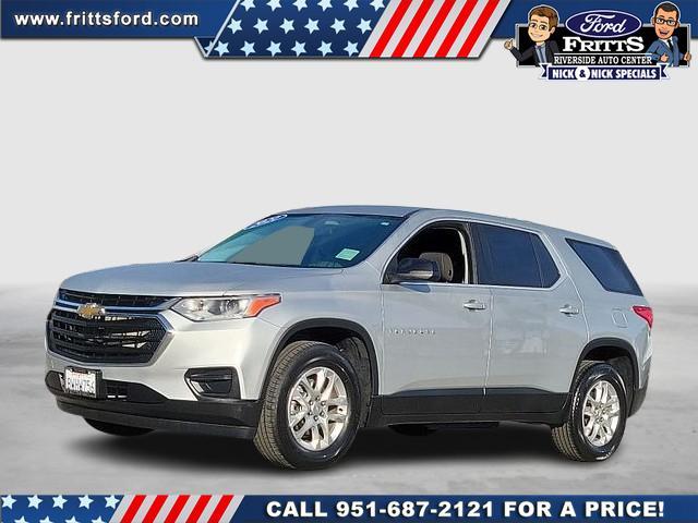 used 2021 Chevrolet Traverse car, priced at $27,004