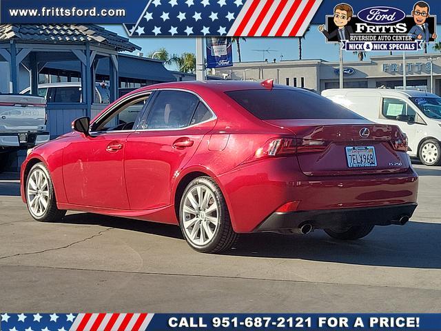 used 2014 Lexus IS 250 car, priced at $17,914