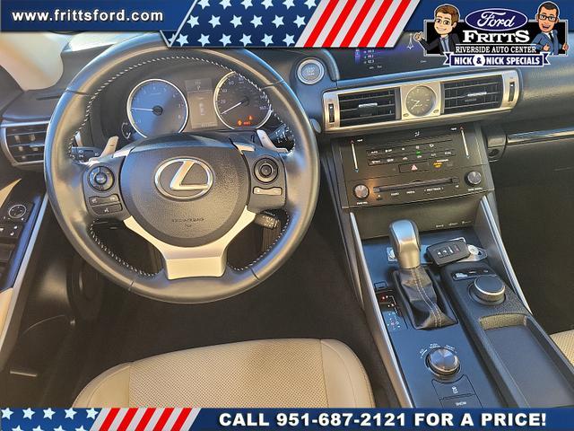 used 2014 Lexus IS 250 car, priced at $17,914