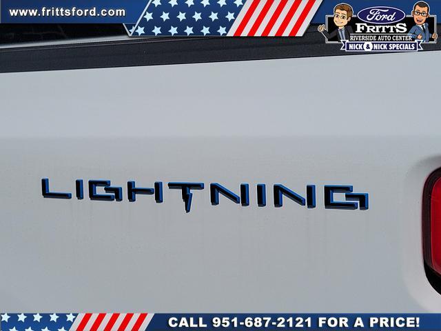 new 2024 Ford F-150 Lightning car, priced at $72,701