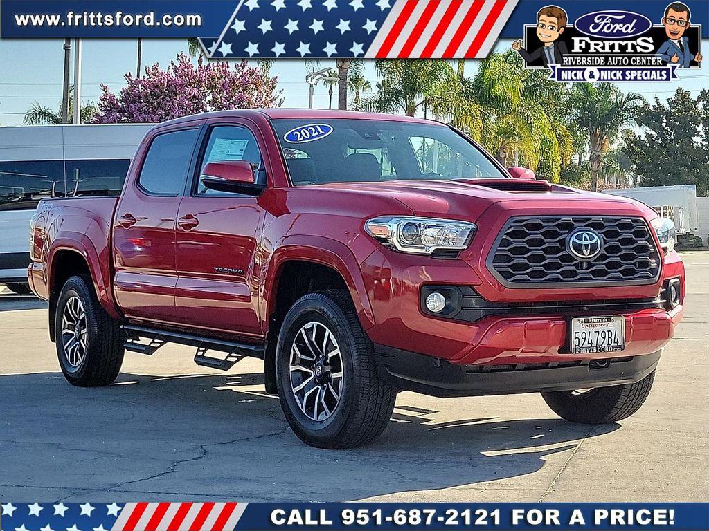 used 2021 Toyota Tacoma car, priced at $29,252