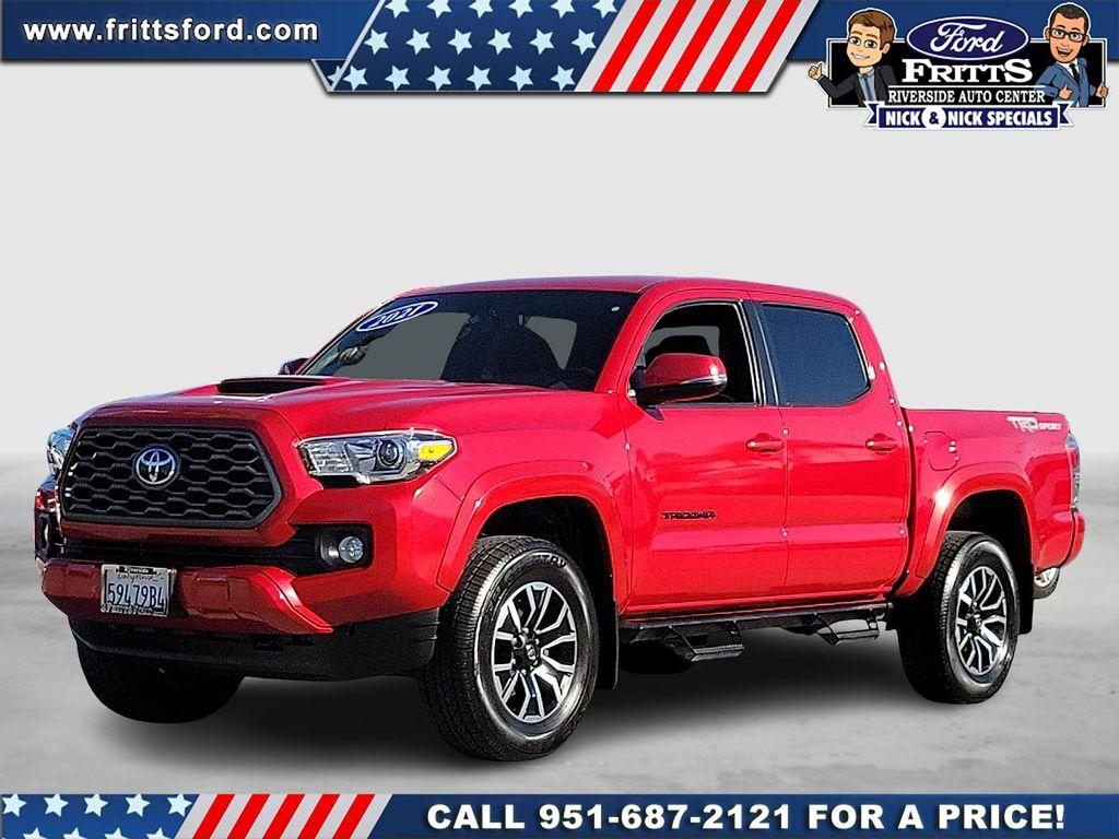 used 2021 Toyota Tacoma car, priced at $29,252