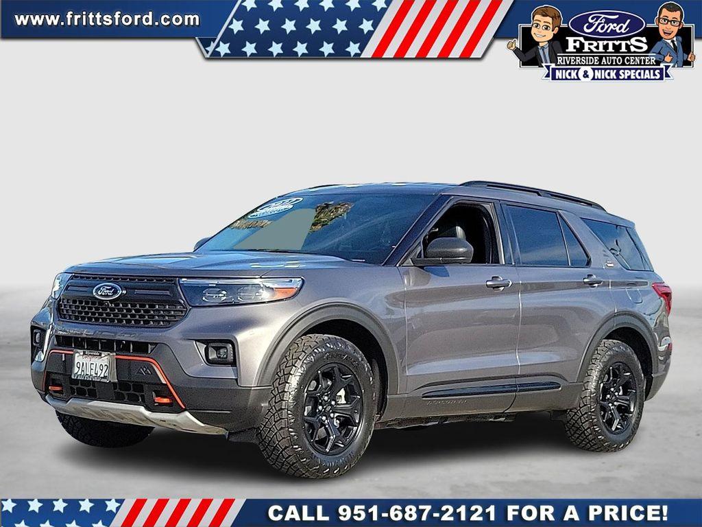 used 2022 Ford Explorer car, priced at $37,153