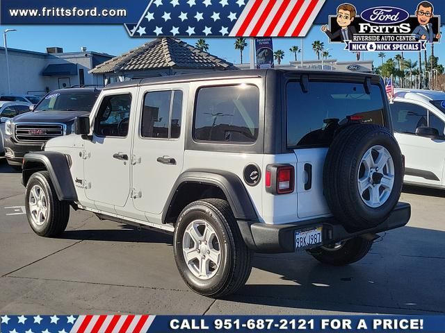 used 2022 Jeep Wrangler Unlimited car, priced at $31,933