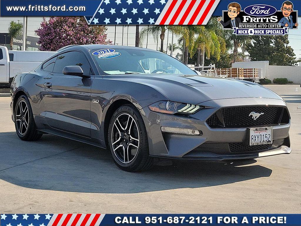 used 2021 Ford Mustang car, priced at $35,664
