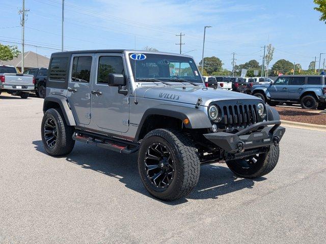 used 2017 Jeep Wrangler Unlimited car, priced at $19,990