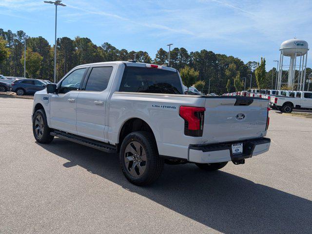 new 2025 Ford F-150 Lightning car, priced at $73,990
