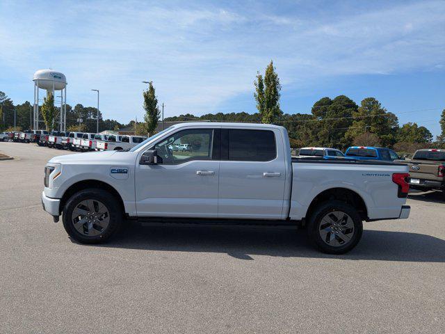 new 2025 Ford F-150 Lightning car, priced at $73,990