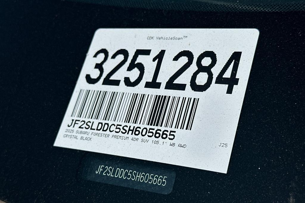 new 2025 Subaru Forester car, priced at $36,857
