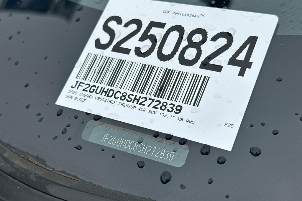 new 2025 Subaru Crosstrek car, priced at $31,662