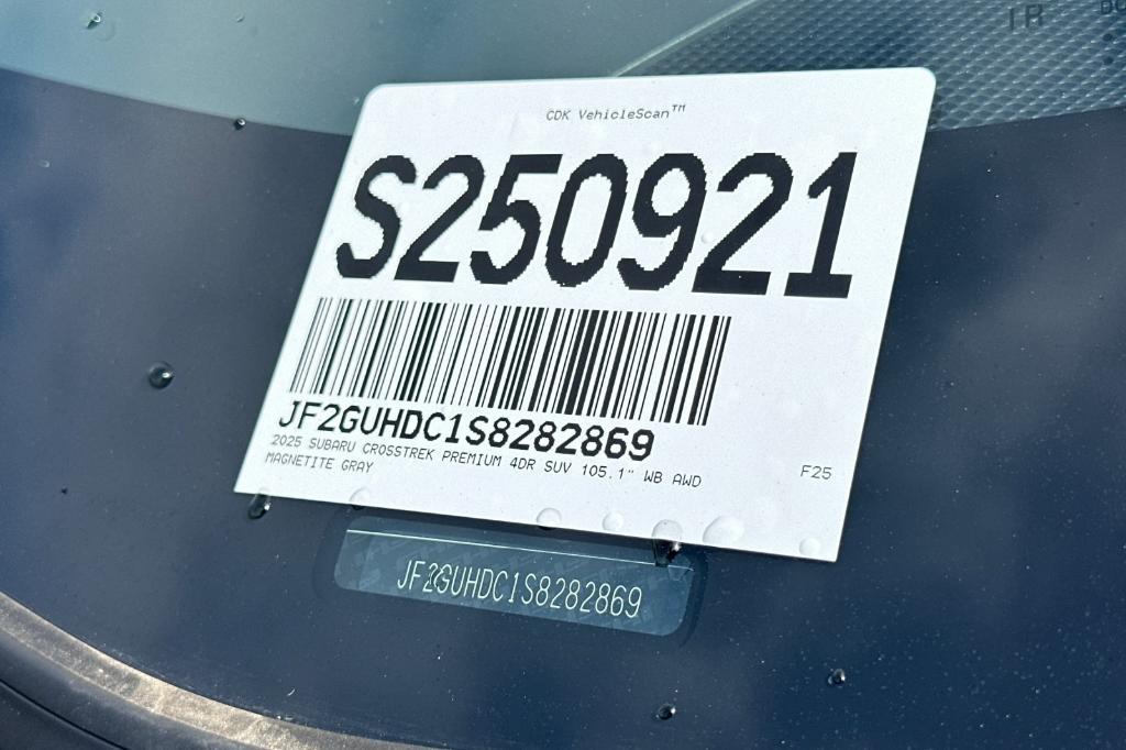 new 2025 Subaru Crosstrek car, priced at $32,432