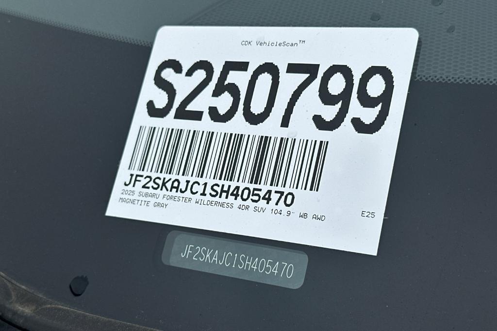 new 2025 Subaru Forester car, priced at $39,662