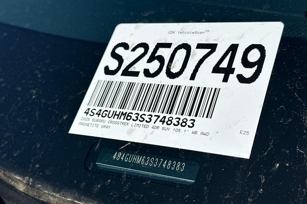 new 2025 Subaru Crosstrek car, priced at $36,070