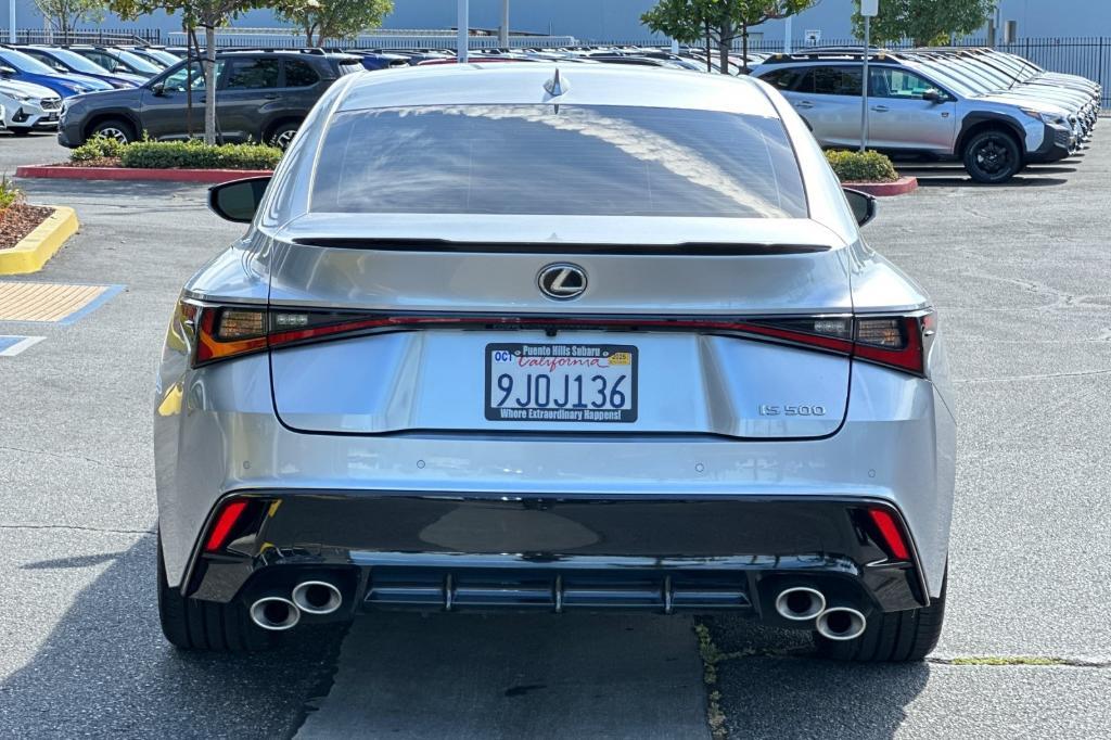 used 2023 Lexus IS 500 car, priced at $58,988