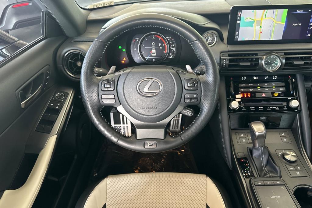 used 2023 Lexus IS 500 car, priced at $58,988