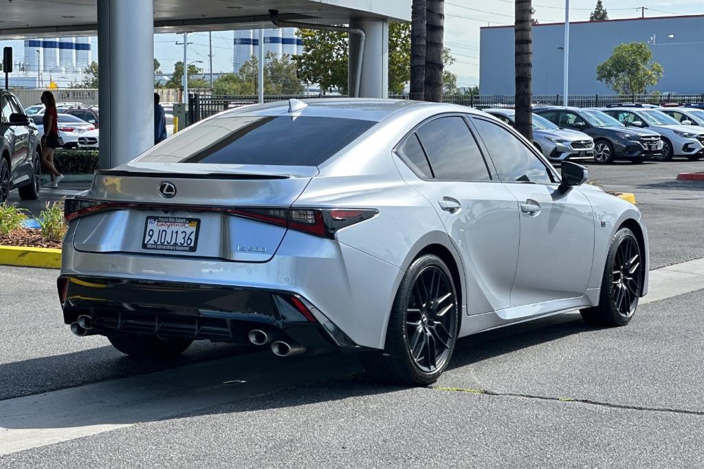 used 2023 Lexus IS 500 car, priced at $58,988