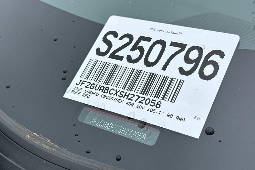 new 2025 Subaru Crosstrek car, priced at $27,686
