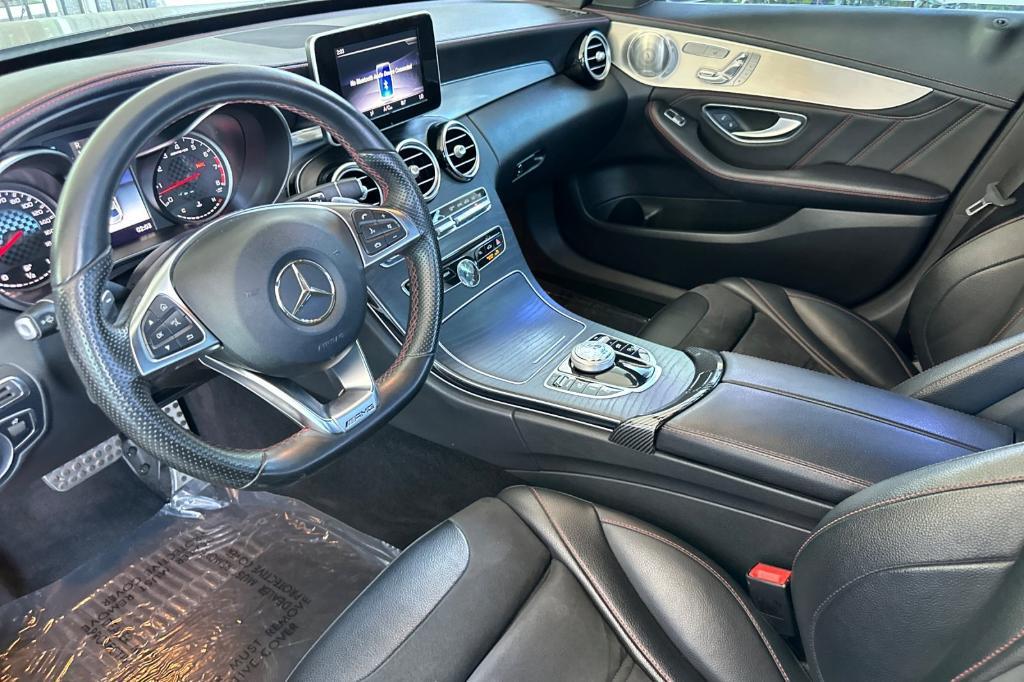 used 2018 Mercedes-Benz AMG C 43 car, priced at $32,499