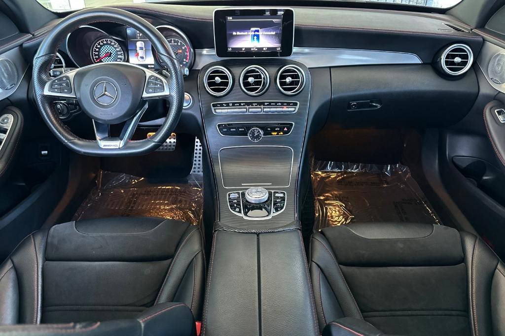 used 2018 Mercedes-Benz AMG C 43 car, priced at $32,499