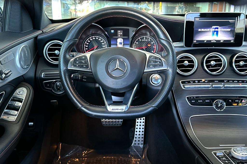 used 2018 Mercedes-Benz AMG C 43 car, priced at $32,499
