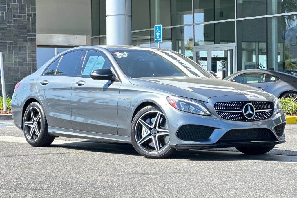 used 2018 Mercedes-Benz AMG C 43 car, priced at $32,499