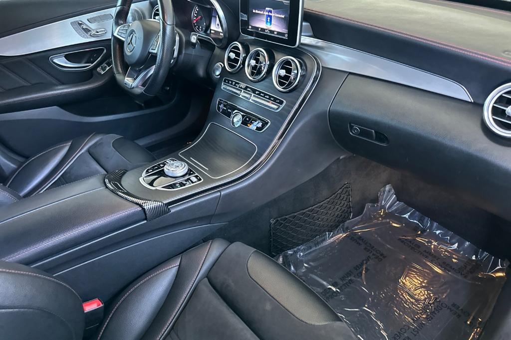 used 2018 Mercedes-Benz AMG C 43 car, priced at $32,499