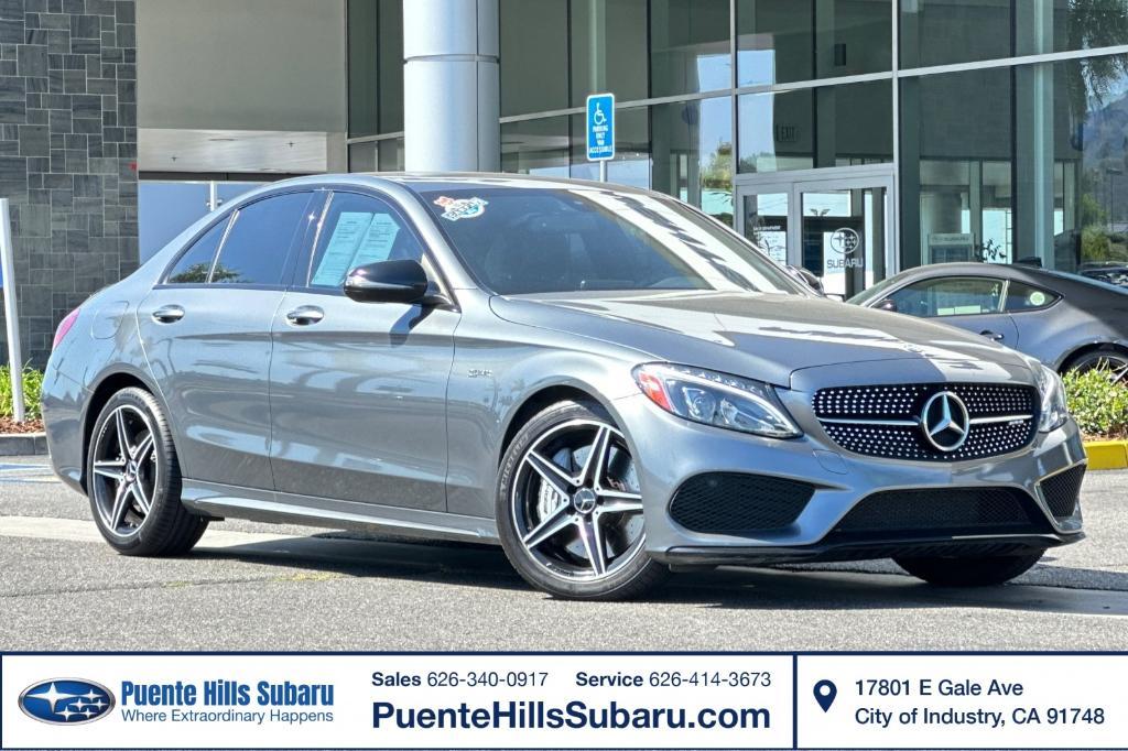 used 2018 Mercedes-Benz AMG C 43 car, priced at $32,499