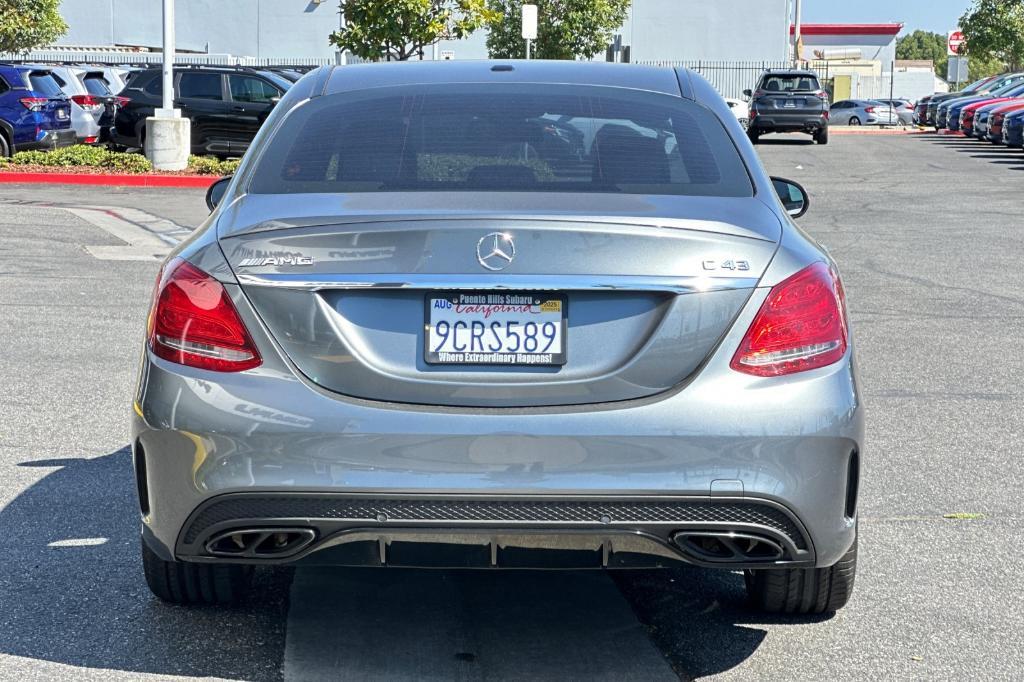 used 2018 Mercedes-Benz AMG C 43 car, priced at $32,499