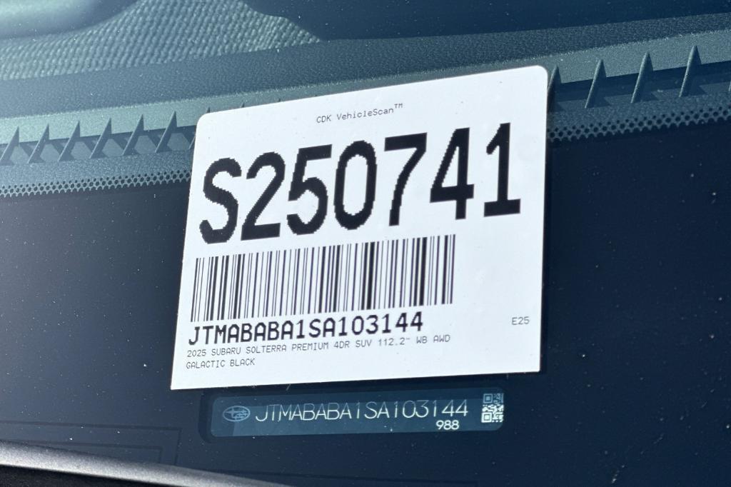 new 2025 Subaru Solterra car, priced at $40,116