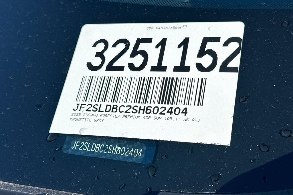 new 2025 Subaru Forester car, priced at $35,325
