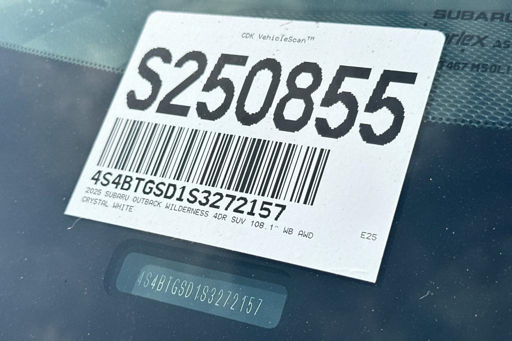 new 2025 Subaru Outback car, priced at $44,435
