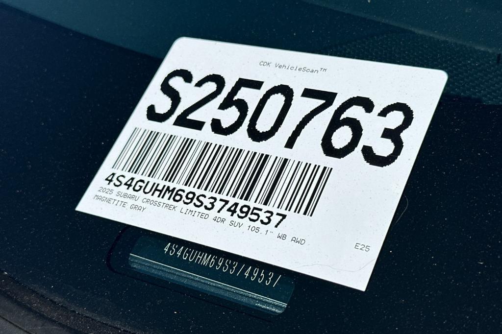 new 2025 Subaru Crosstrek car, priced at $36,070