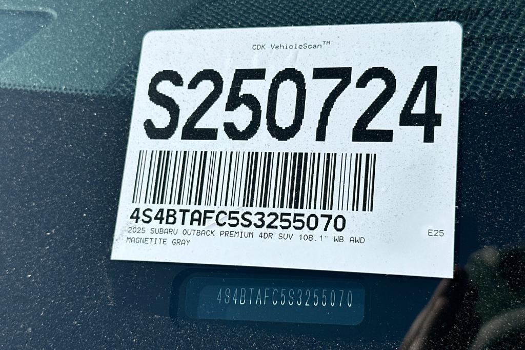 new 2025 Subaru Outback car, priced at $36,765