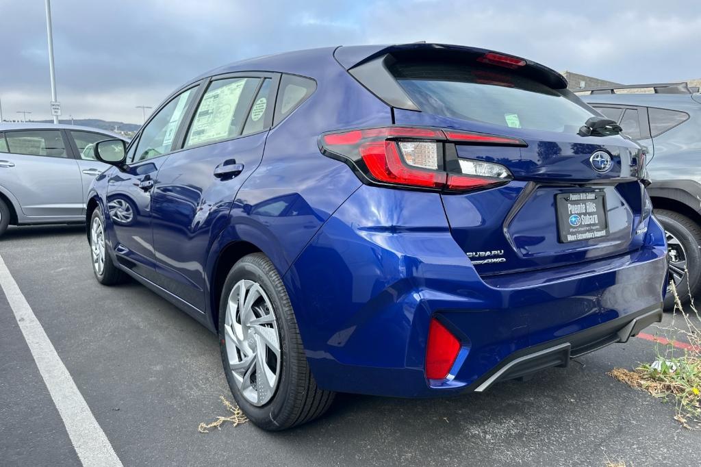 new 2025 Subaru Impreza car, priced at $25,642
