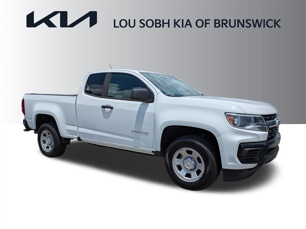 used 2021 Chevrolet Colorado car, priced at $16,588