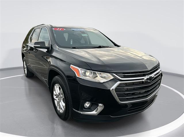 used 2021 Chevrolet Traverse car, priced at $30,996