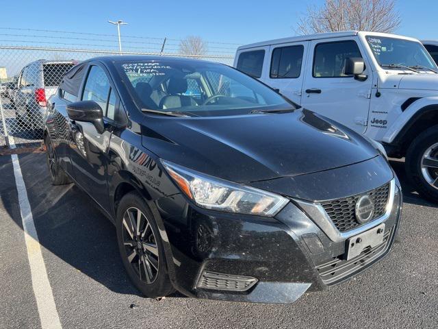 used 2021 Nissan Versa car, priced at $14,996