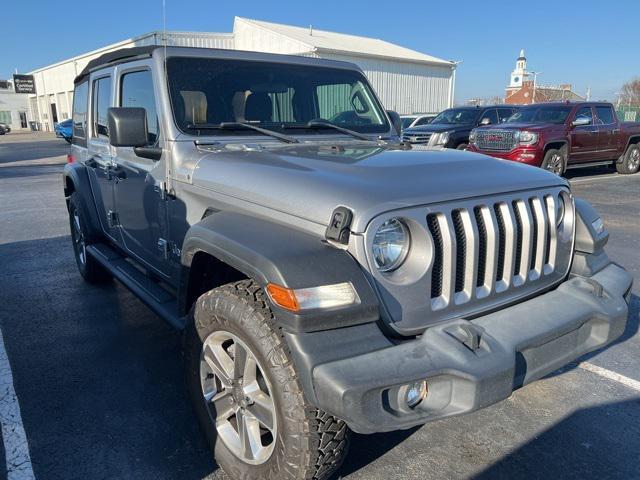 used 2020 Jeep Wrangler Unlimited car, priced at $29,496