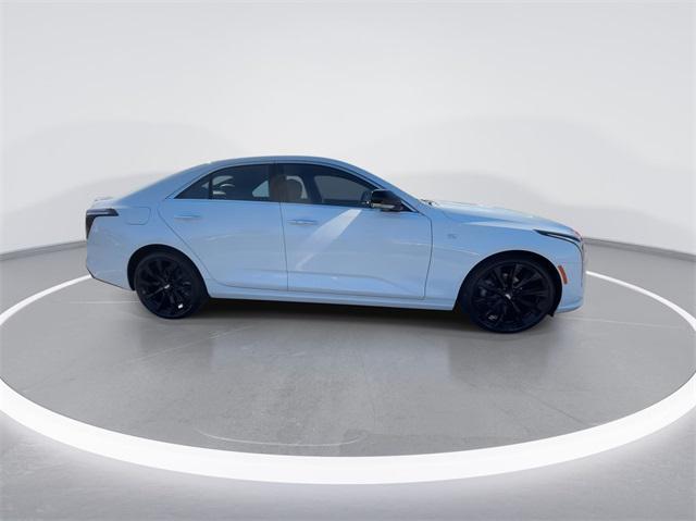 new 2025 Cadillac CT4 car, priced at $53,825