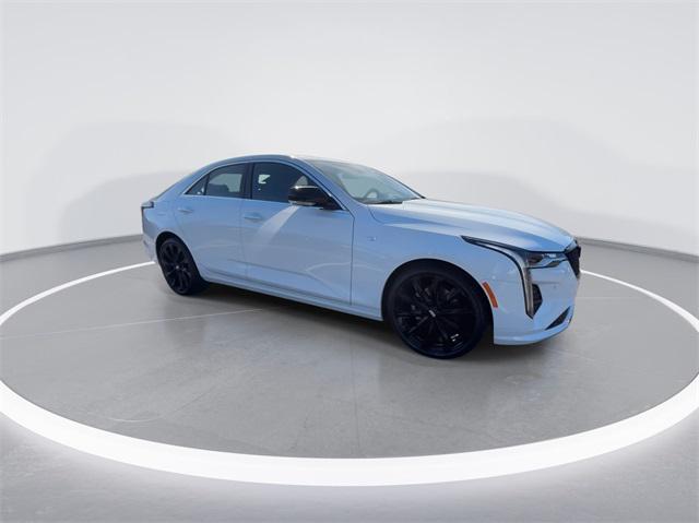 new 2025 Cadillac CT4 car, priced at $53,825