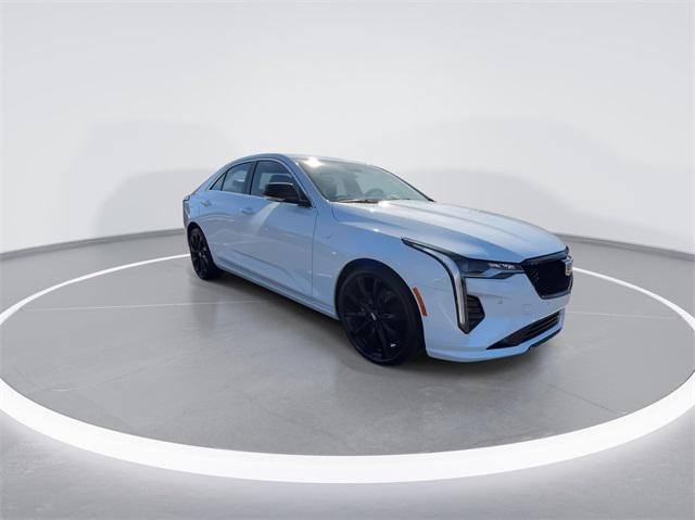 new 2025 Cadillac CT4 car, priced at $53,825