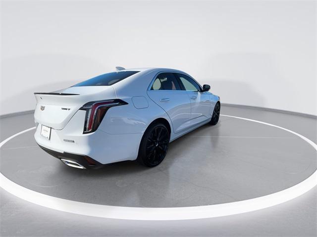 new 2025 Cadillac CT4 car, priced at $53,825