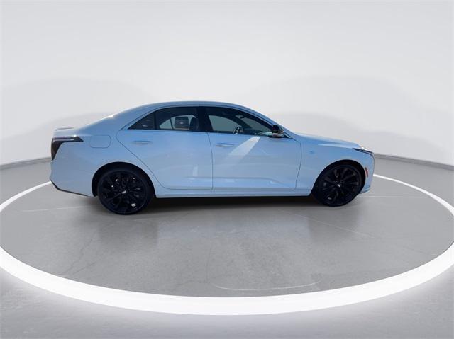 new 2025 Cadillac CT4 car, priced at $53,825