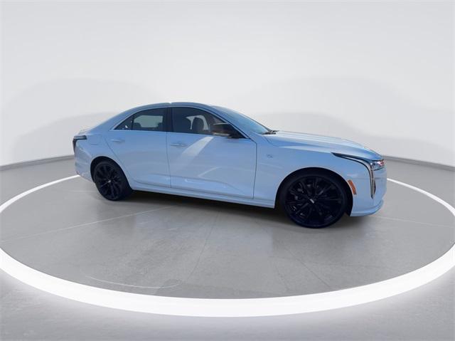 new 2025 Cadillac CT4 car, priced at $53,825